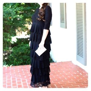 Dainty Jewell’s Dreaming in Vintage black dress